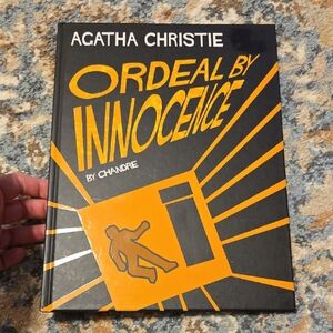 Agatha Christie 'Ordeal by Innocence' Graphic Book Hard Cover Collectible